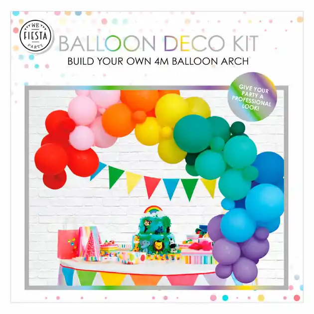Favoriet Ballonnen Boog Set Regenboog