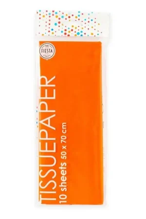 Tissuepapier 10 Vellen Oranje, 50x70cm Merkproduct