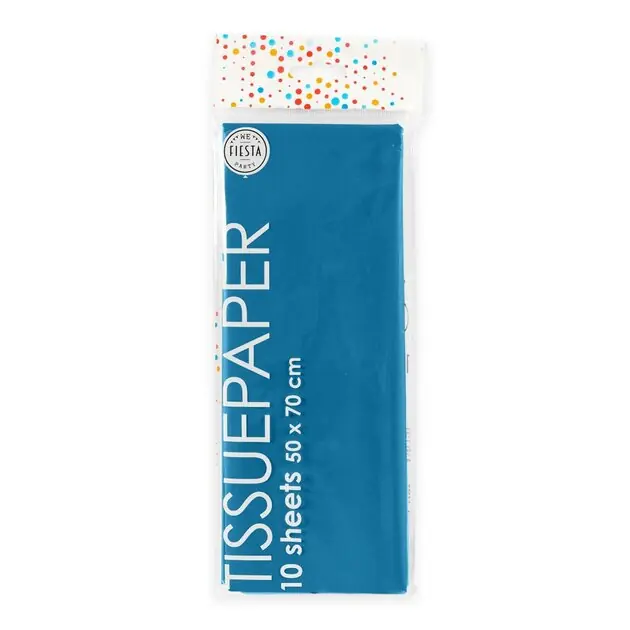 Tissuepapier 10 Vellen Mariniersblauw, 50x70cm Favoriet
