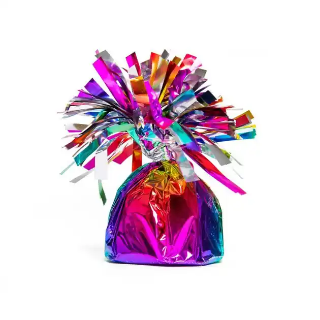Op = Op Folie Ballongewicht Regenboog, 170gram