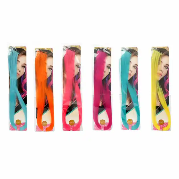 Fluorescerende Haarstuk, 50cm Exclusieve Aanbieding