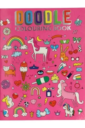 Beperkte Voorraad Doodle Kleurboek - Eenhoorn