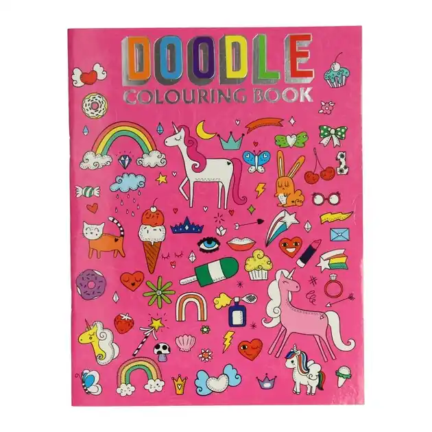 Beperkte Voorraad Doodle Kleurboek - Eenhoorn