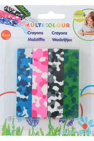 Waskrijtjes Kleur, 4st. Gecertificeerd