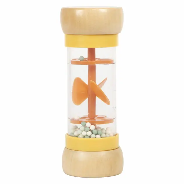 Small Foot - Houten Regenmaker Rammelaar Safari Merkproduct