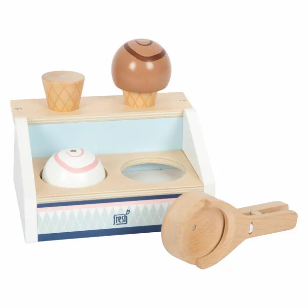 Small Foot - Houten Compacte Ijskraam Fresh, 6dlg. Beste Prijs
