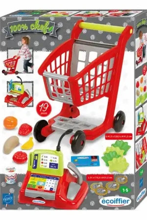 Ecoiffier 100% Winkelwagen, Boodschappen & Kassa Rechtstreeks Van De Fabrikant