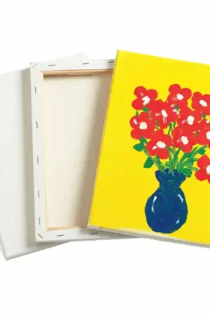 Canvas Katoen 30,5 x 23cm, 6 stuks Gratis Retour