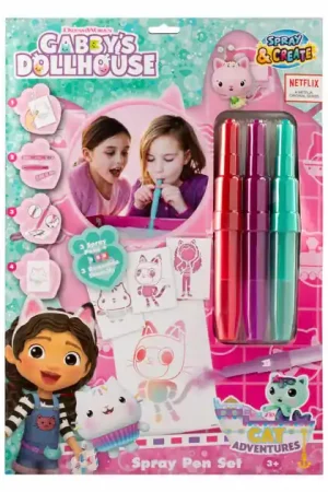 Alleen Vandaag Gabby's Poppenhuis Blaaspennen Set