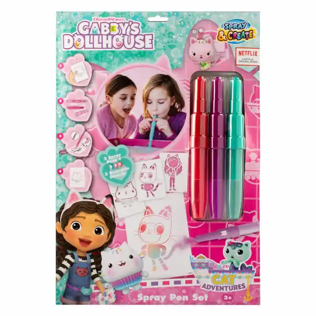 Alleen Vandaag Gabby's Poppenhuis Blaaspennen Set