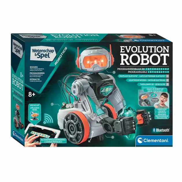 Clementoni Wetenschap & Spel Evolution Robot Express Levering