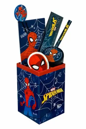Hoge Kwaliteit Spiderman Bureauset, 7dlg.