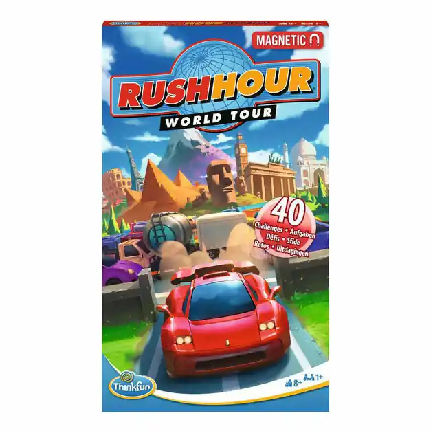 Ravensburger Thinkfun Rush Hour World Tour Denkspel Gereduceerde Prijs