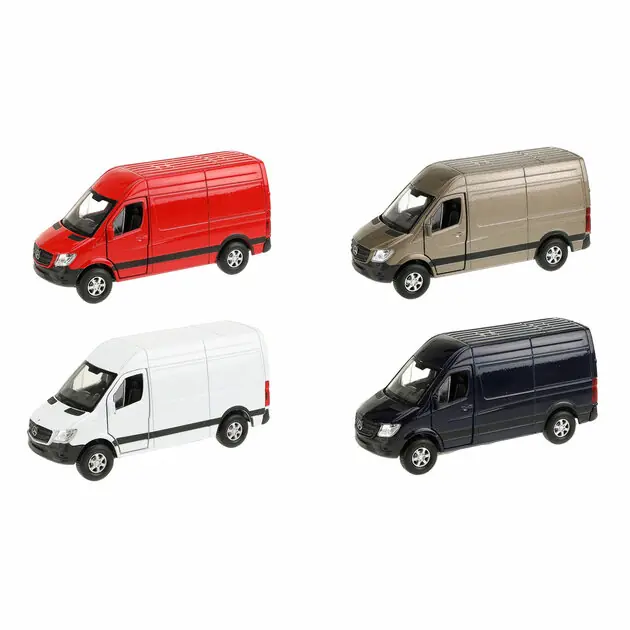 Hoge Kwaliteit Welly Mercedes-Benz Sprinter Panel Bus Modelauto - 1:34
