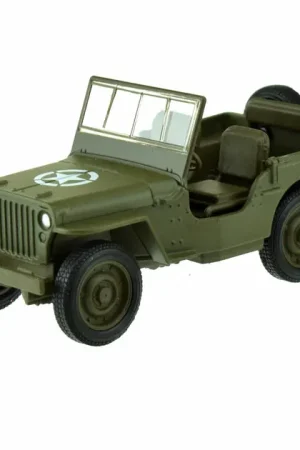 Welly Pull-back Welly Jeep Willys MB Modelauto Dagaanbieding