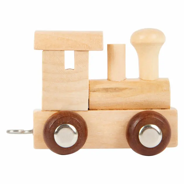 Direct Beschikbaar Small Foot - Houten Lettertrein Locomotief