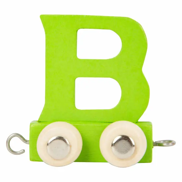 Small Foot - Houten Lettertrein Kleur - B Premium