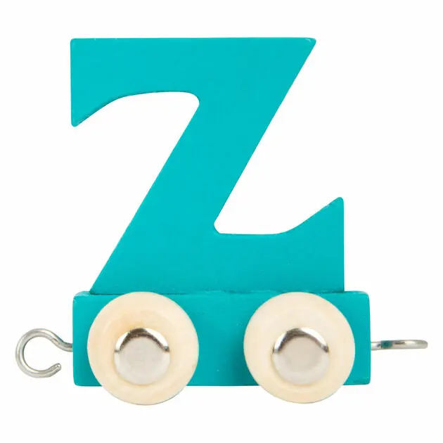 Aanbieding Small Foot - Houten Lettertrein Kleur - Z