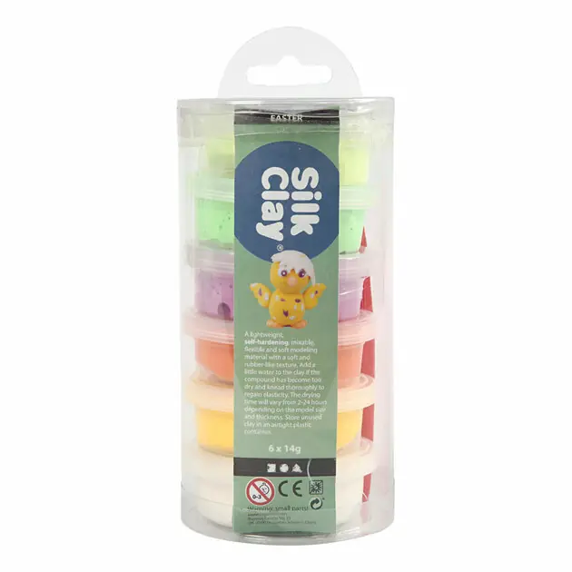 Beperkt Aanbod Silk Clay Voorjaarskleuren, 6x14gr.