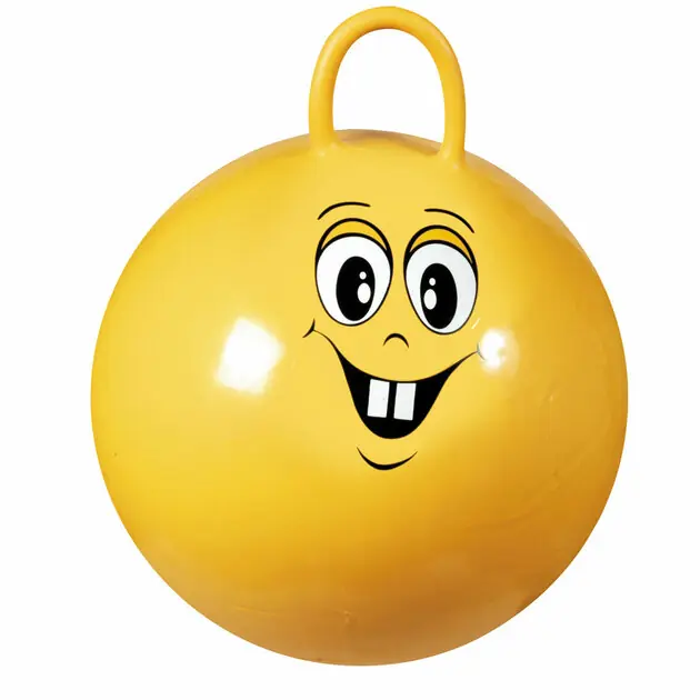 Gele Skippybal Lach Gratis Retour
