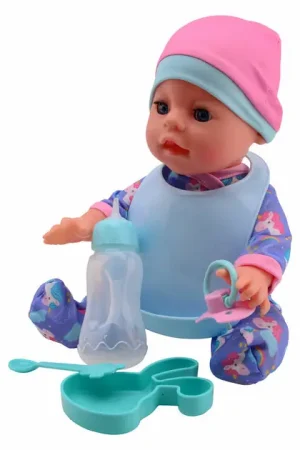 Beste Prijs Baby Rose Drink en -Plasbabypop, 30cm