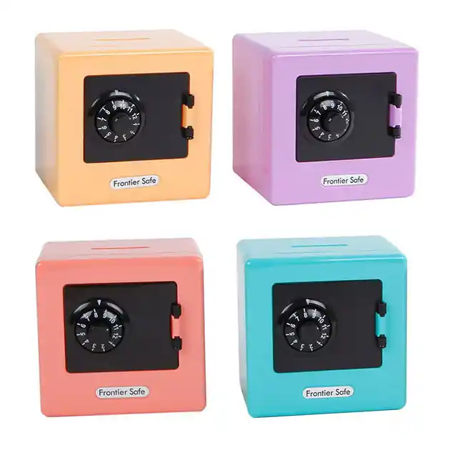 Premium Mini Geldkluis met Geheime Code, 9cm