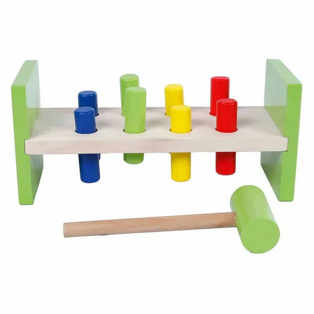 Lage Kosten Houten Hamerbank Groen, 10dlg.