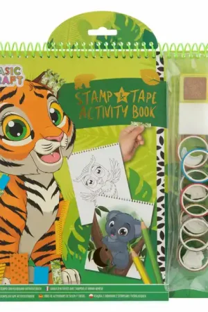 Stempel en Tape Activiteitenboek - Tijger Laatste Versie