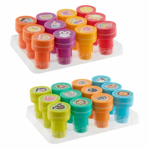 Gratis Retour Stempelset Dieren, 12st.