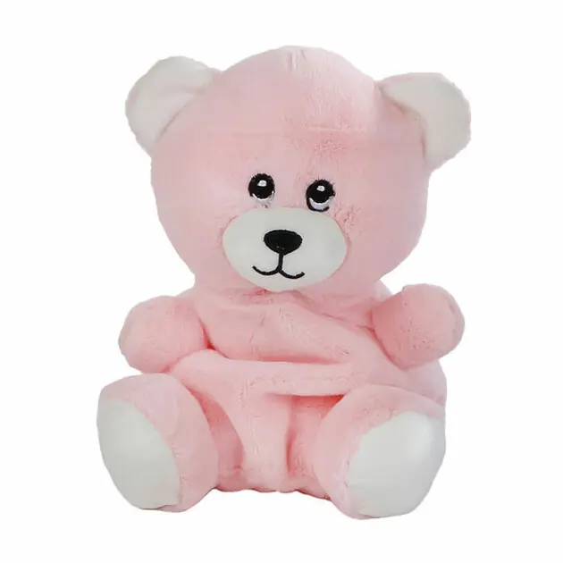 Mini Club Knuffel Beer Pluche - Roze, 20cm Express Levering