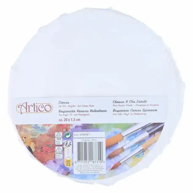 Beperkt Aanbod Canvas Rond, 20cm