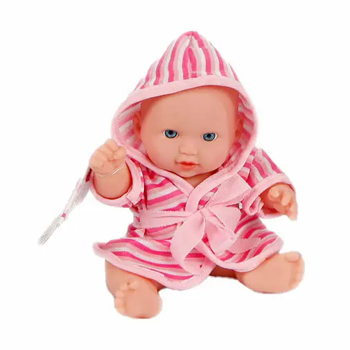 Babypop met Badjas, 20cm Meest Verkocht