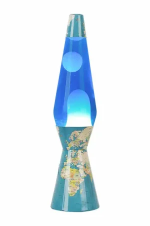 Op = Op Lavalamp Wereldkaart, 40cm