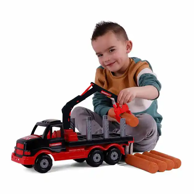 Cavallino Mammoet Torpedo Hout Vrachtwagen, 47,5cm Hoge Kwaliteit