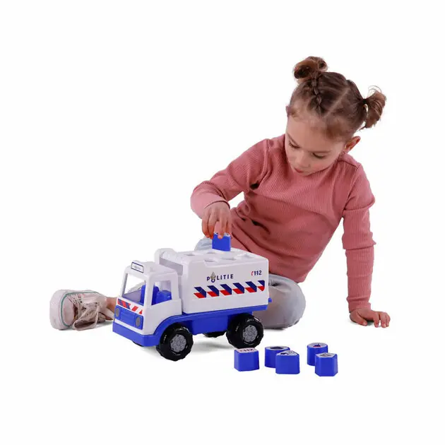 Snelle Levering Cavallino Politievrachtwagen Vormenstoof met 6 Blokken, 26cm