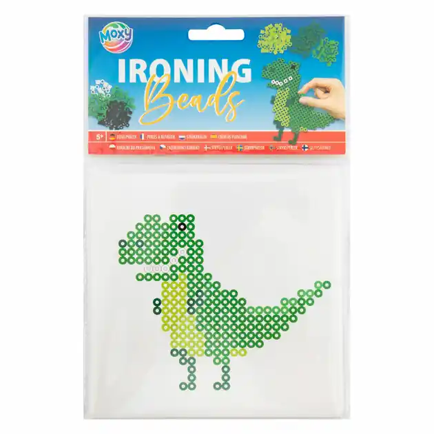 Actieprijs Strijkkralenset Klein - Dinosaurus