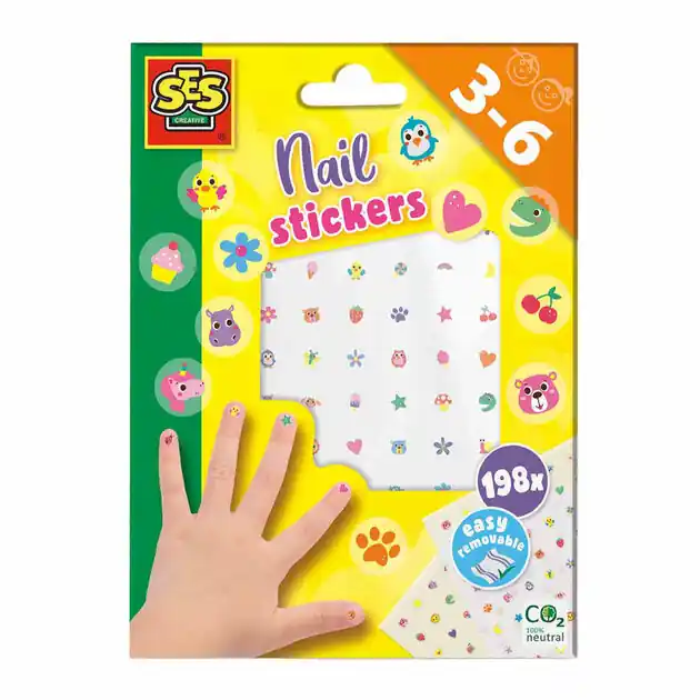 SES Nagelstickers Direct Beschikbaar