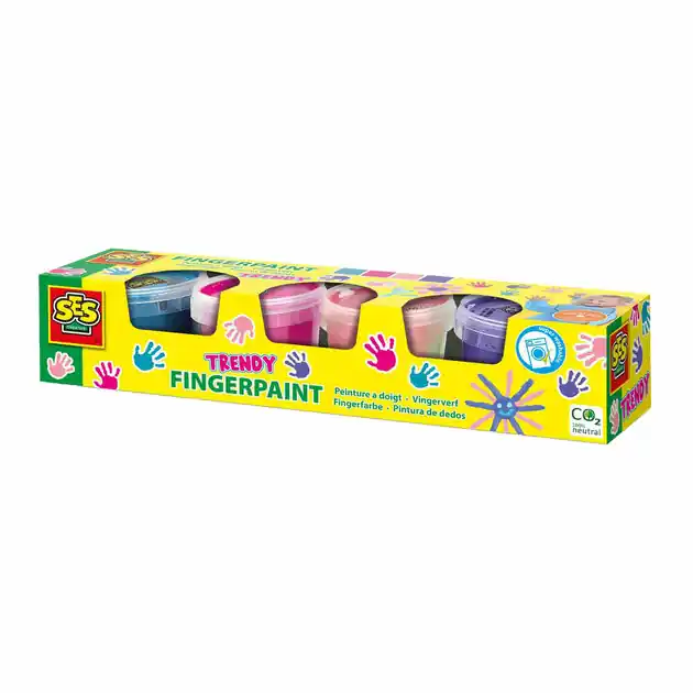 SES Vingerverf Trendy Kleuren, 4x110ml Beste Prijs