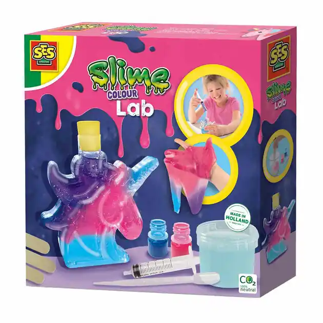 Gratis Retour SES Slime - Kleur Lab Unicorn