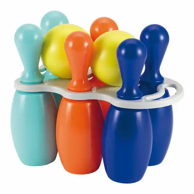 Seizoensaanbieding Ecoiffier Bowlingset met 2 Ballen - 8dlg.