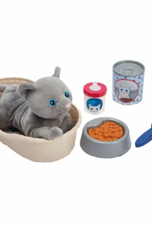 Merkproduct Ecoiffier Medical Knuffel Kat met Kattenmand Speelset - 9dlg.