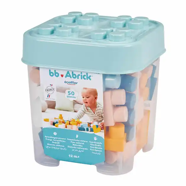 Ecoiffier bb Abrick Mijn Eerste Bouwblokken - 50dlg. Seizoensaanbieding