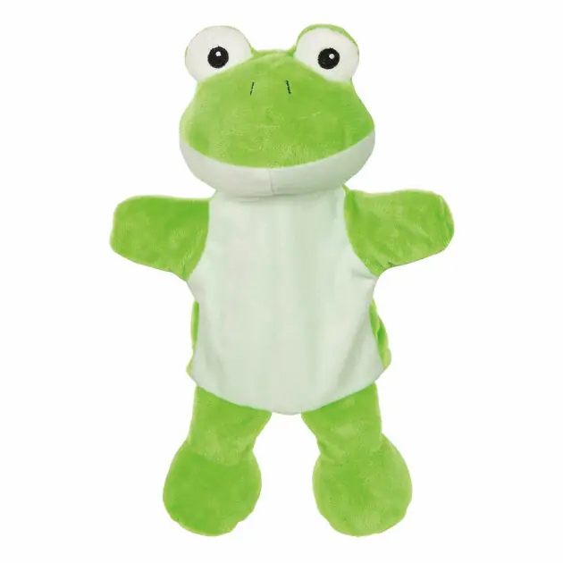 Goki Handpop Kikker, 21cm Fabrieksprijs