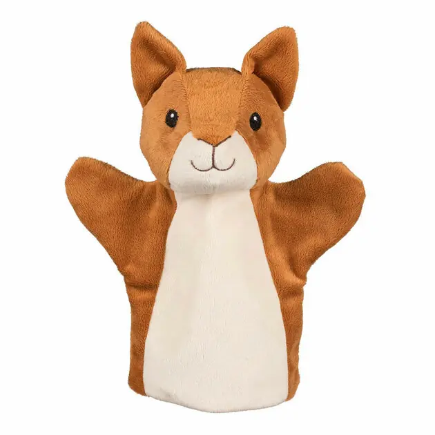 Betrouwbaar Goki Handpop Eekhoorn, 24cm