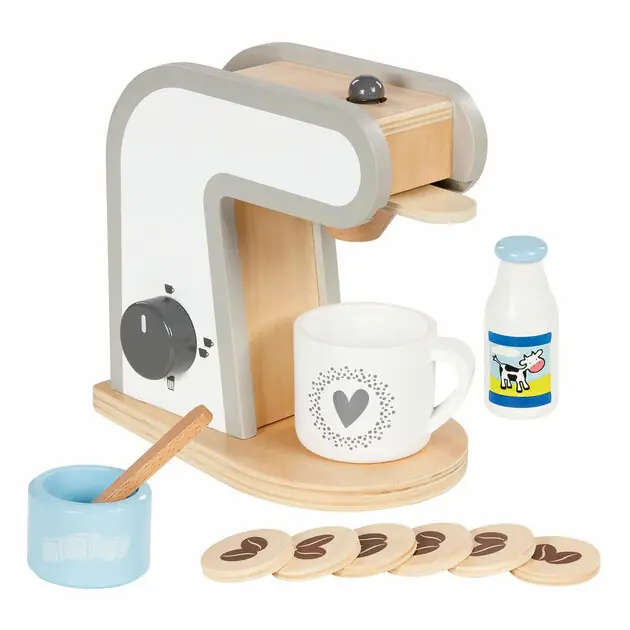 Goki Houten Koffiezetapparaat, 13dlg. Bestel Nu