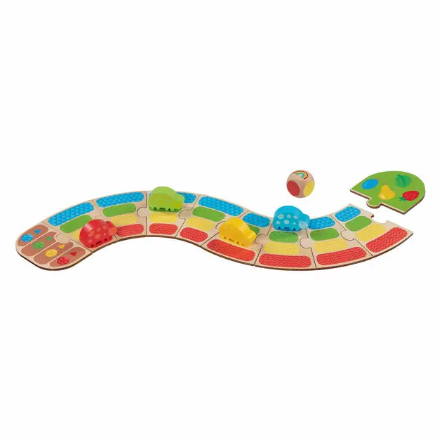 Betrouwbaar Goki Houten Lieveheerstbeestjesrace Dobbel Kinderspel
