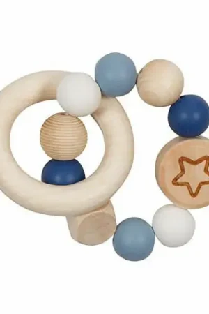 Bestseller Goki Houten Grijpring Ster Blauw