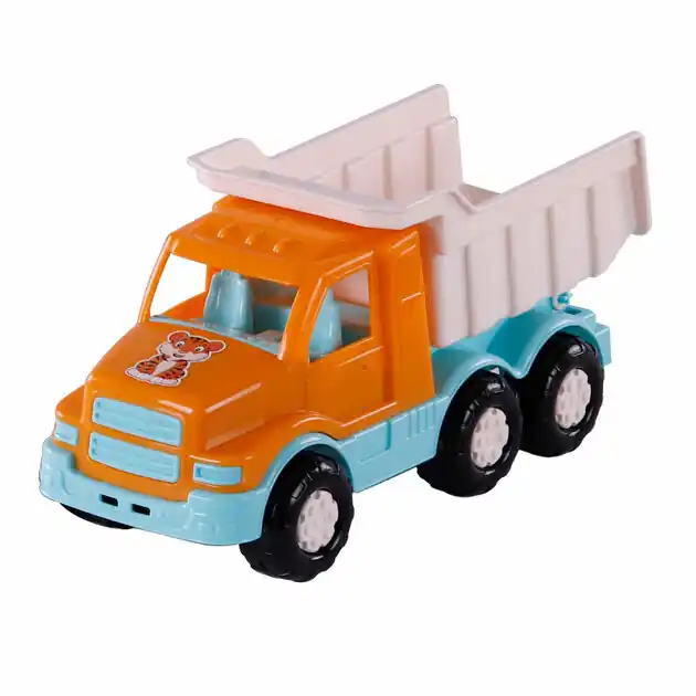 Cavallino Safari Torpedo Kiepvrachtwagen Oranje, 26,5cm Tijdelijk Beschikbaar