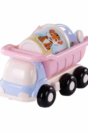 Speciale Aanbieding Cavallino Strand Kiepwagen met Emmerset Roze, 5dlg.