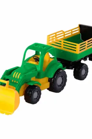 Laatste Kans Cavallino Klassieke Tractor met Kiep Aanhangwagen, 66cm